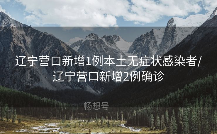 辽宁营口新增1例本土无症状感染者/辽宁营口新增2例确诊
